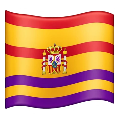 Bandera Republica Española sticker