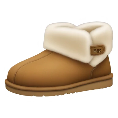 Ugg slippers sticker