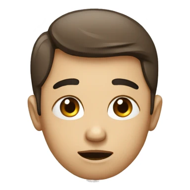 A person apologising  sticker