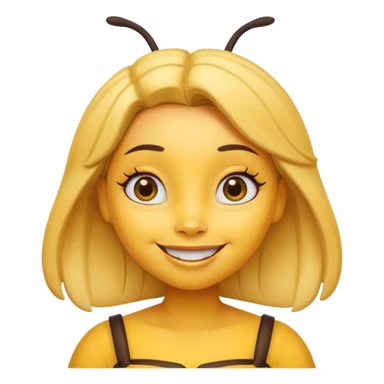 maya de bij met make up sticker