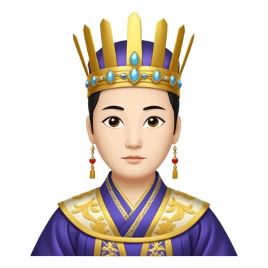 Emperor Wu Zetian sticker