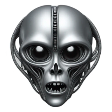 alien by giger sticker