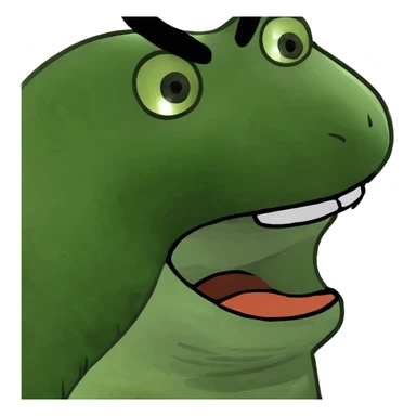 cat screaming out of sadness sticker