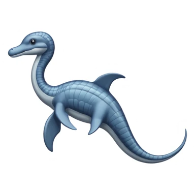 Plesiosaurus the longe neck sticker