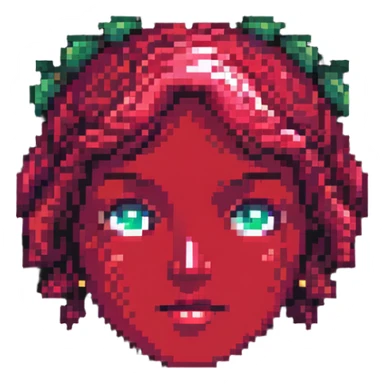 mind-blown face with a ruby above sticker