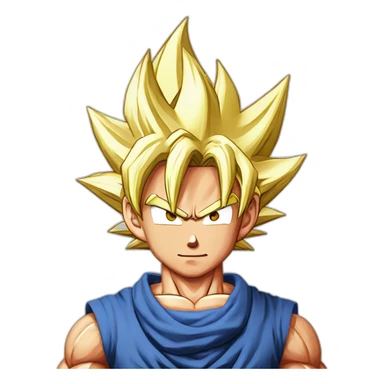 Goku ssj god sticker