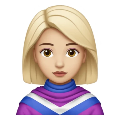 Bandera bisexual  sticker