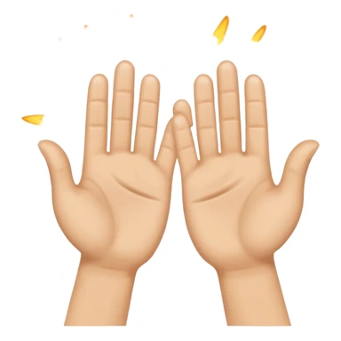 clapping and sticker