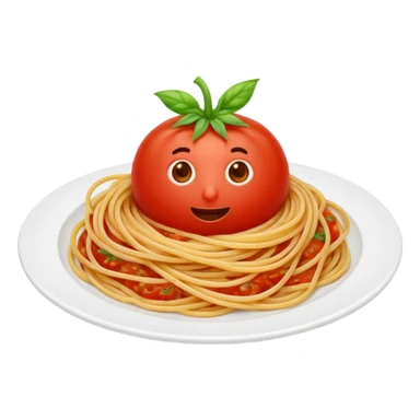 Spaghetti pomodoro  sticker