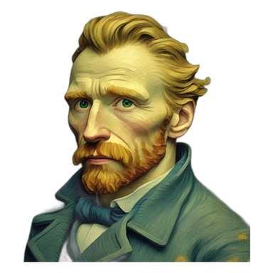 vincent van gogh sticker