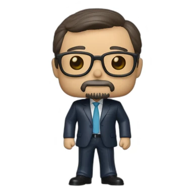 mariano rajoy funko pop sticker