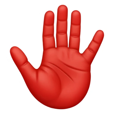 rash baby hand sticker