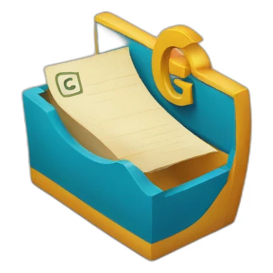 letter g toy sticker