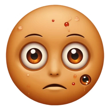 covered in eyeballs\ sticker