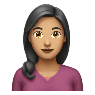 Mujer cansada sticker