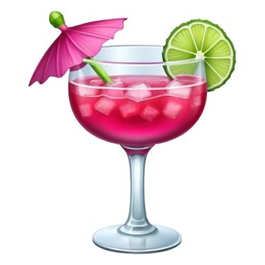 hibiscus margarita sticker