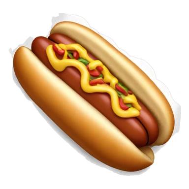 Giant hotdog  sticker