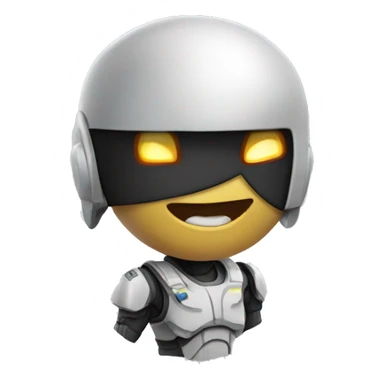 Androide número 20 atacando  sticker