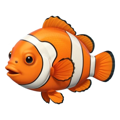 Nemo clownfish sticker
