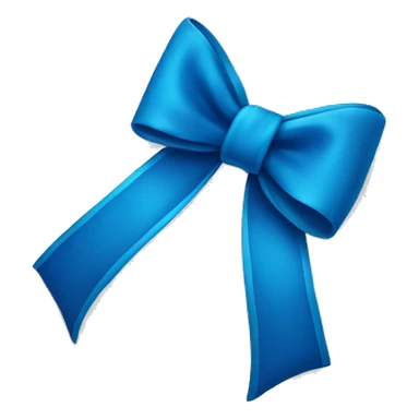 Blue bows  sticker