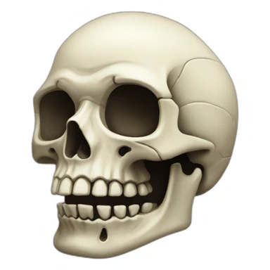 Memento mori sticker