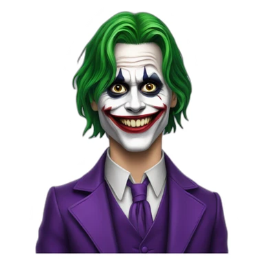 Jared Leto as Joker sticker