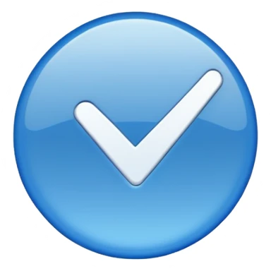 BlueTick sticker