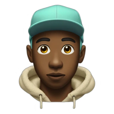 tyler the creator in calm me if you get lost sticker