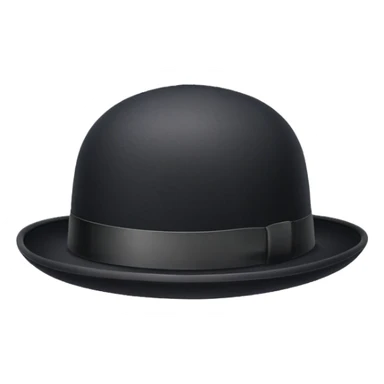 a bowler hat sticker