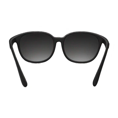 black thin fashion sunglasses no person sticker