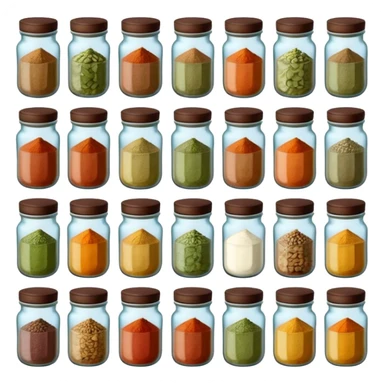 Spice Jar Collections sticker