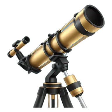 refractor telescope sticker