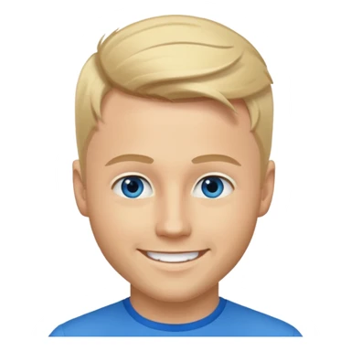 Nicky Byrne blonde hair, blue eyes sticker