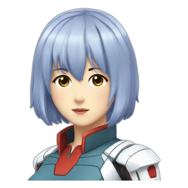 Rei Ayanami sticker