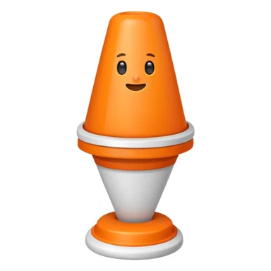 football cone emoji sticker