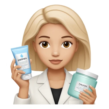 skincare meme sticker