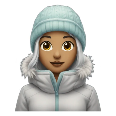 winter-female-from aespa sticker