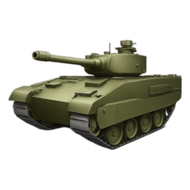 tank with letter z sticker