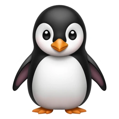 Sad giant emoji penguin begging for pardon giant lovely eyes cute sad sticker