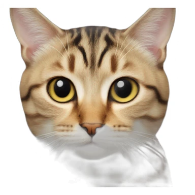a photo of a cat sticker