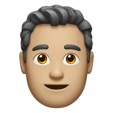 Character weman and man sticker