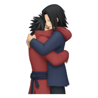 Madara uchiha hug sticker