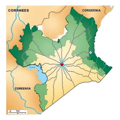 mapa de la provincia de corrientes sticker