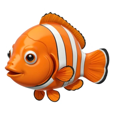 Nemo clownfish sticker