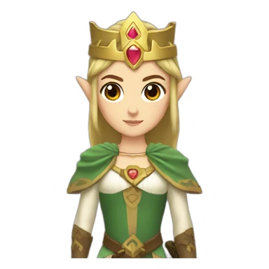 Princess Zelda sticker