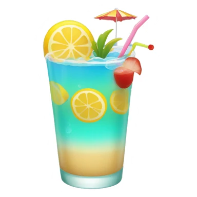 Beach drink sticker
