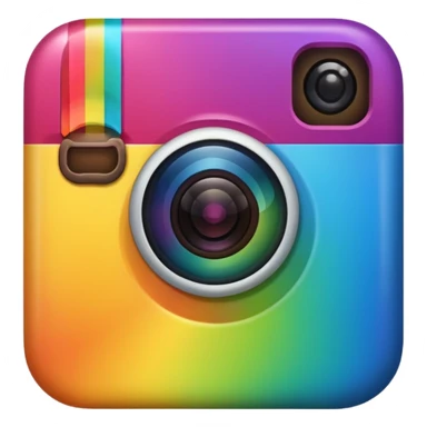 create an instagram emoji (instagram logo) sticker