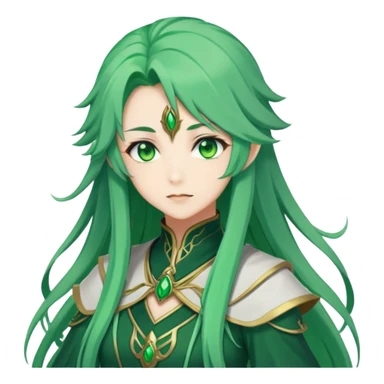 Nahida The Dendro Archon from Genshin Impact sticker