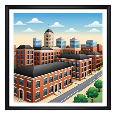 Arkansas historical downtown sticker