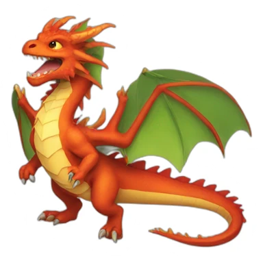 dragonfeu sticker